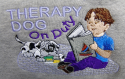 Embroidered Therapy Dog Hoodies